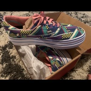Vans, NEVER WORN!! Size women’s 10.5